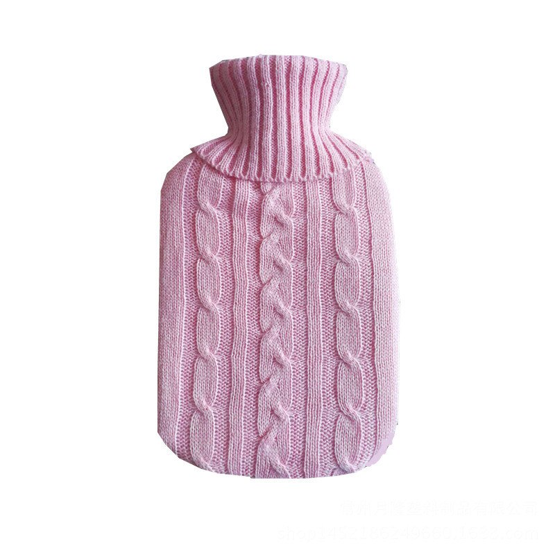 2L Hand Warmer Macio Saco de Água Quente de Inverno Grande Garrafa de Água Quente Cobertura de Lã de Malha Handwarmer Reutilizáveis Item Doméstico Casa coisas: 4
