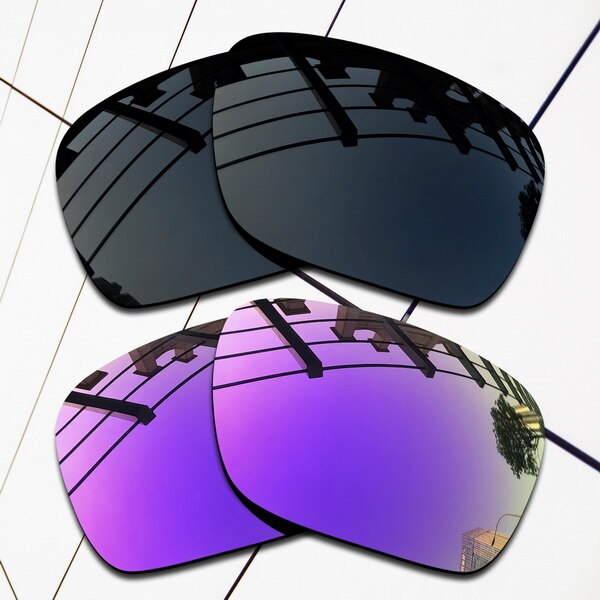 EOS Polarisierte Ersatz Linsen für Oakley Fuel Cell Sonnenbrille-Sorten Farben: Black and Violet