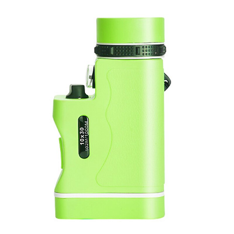 Multifunctional Spotting Telescope Portable Pocket Telescope Outdoor Children's Telescope Wild Adventure Compasses For Hiking: green