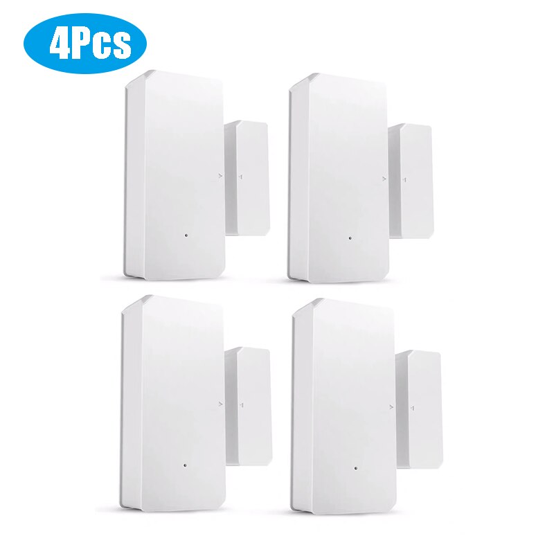 Itead SONOFF DW2 RF 433Mhz Door Window Sensors Samrt Home Alert Notification Security Sensor Works With RF Bridge eWelink IFTTT: 4Pcs