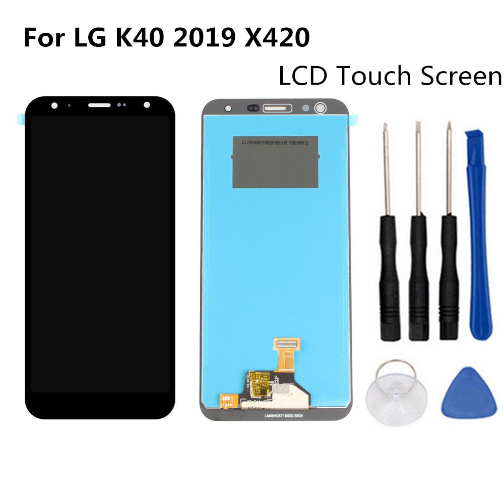 5.7'' For LG K40 LCD Touch Screen Digitizer Replacement Parts for LG X4 LCD For K12 Plus display LMX420