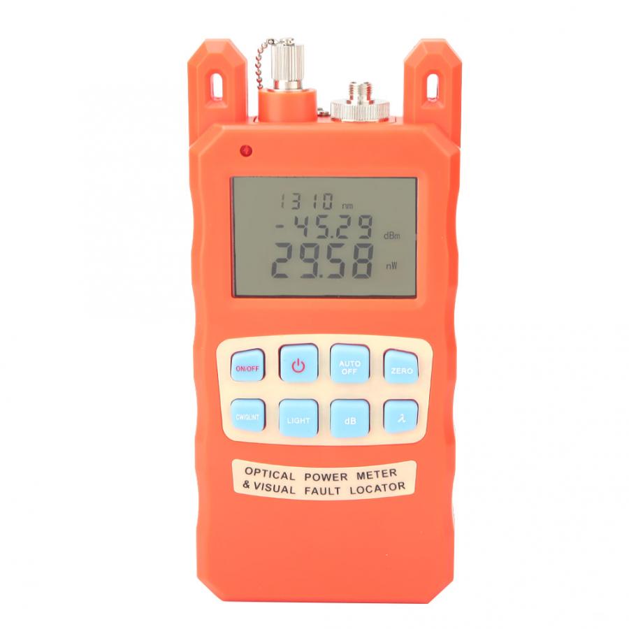 T25M Handheld Fiber Optic Power Meter 800~1700nm + T15M Mini Optical Light Source 1310 1550nm