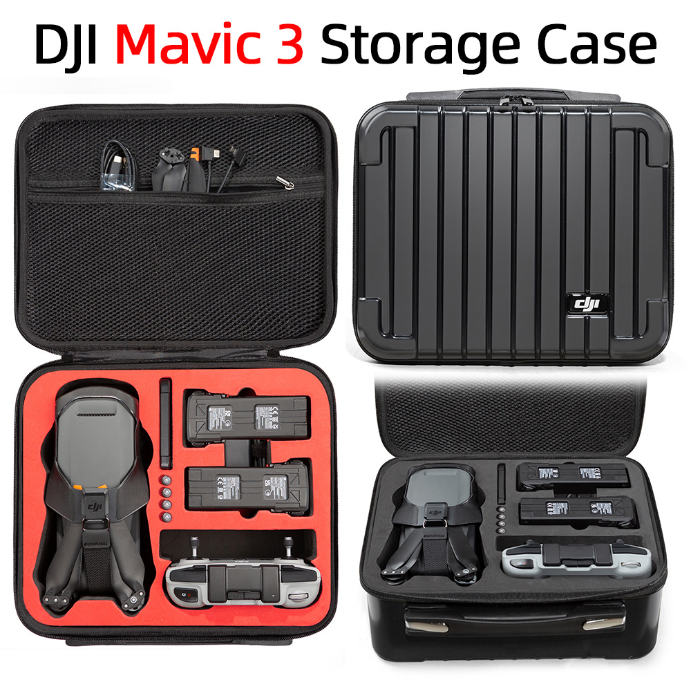 Per DJI Mavic 3 scatola di immagazzinaggio custodia da trasporto impermeabile borsa portatile borsa da viaggio per DJI Mavic 3 accessori per droni