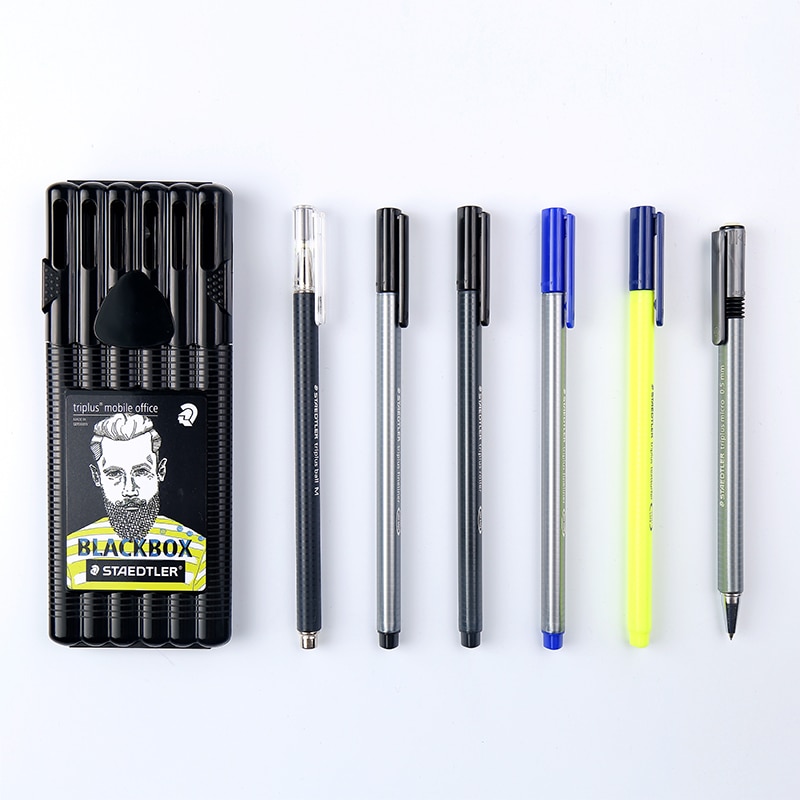 Germania Staedtler Triplus Nero scatola ufficio 0.5mm matita meccanica pennarello pennarello permanente e impostato di matite cancelleria