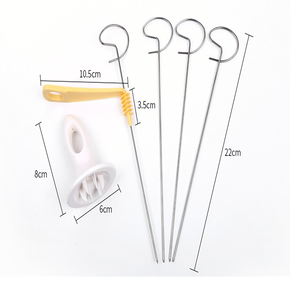 Potato Spiral Manuel Cutter Slicer Reusable Potato Twister French Fry Cutter Fruits Vegetable Tools Kitchen Cooking Tools