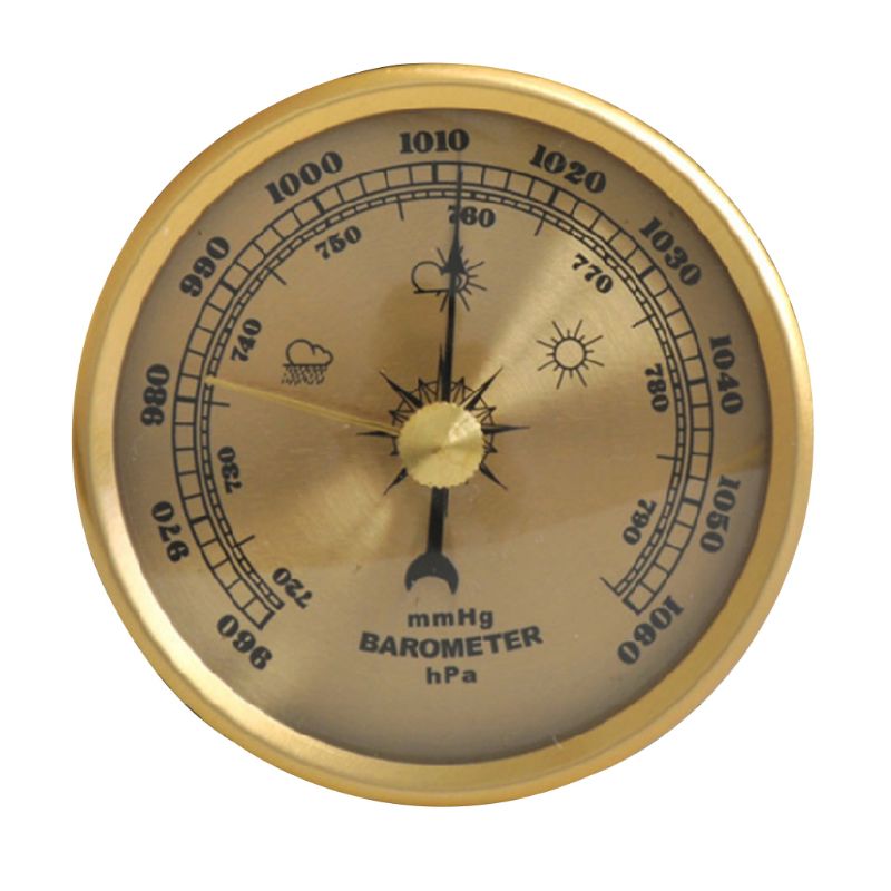 Barometer Pressure Gauge Weather Station Wall Mount Thermometer Hygrometer Home