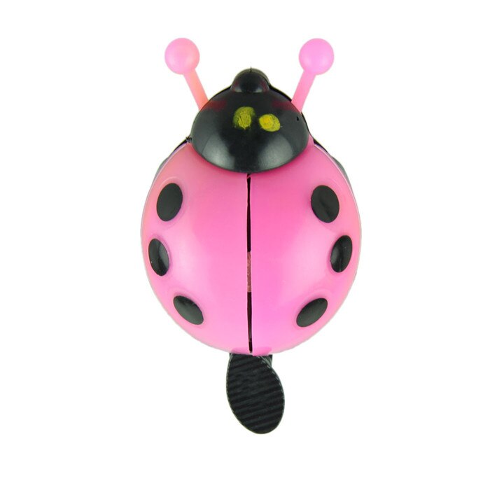 Clochette pour vélo, sport en plein Air, son coccinelle, , pour le cyclisme, amusant et sport en plein Air, #60: Pink