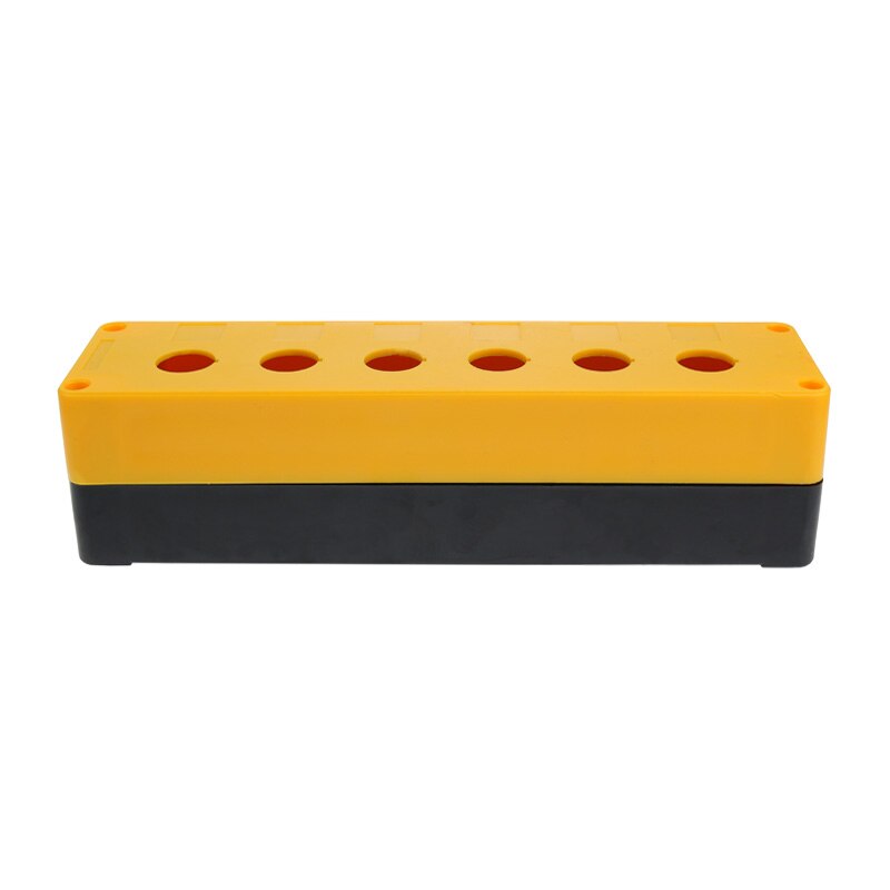 BX6 button box switch box six hole button switch control box indicator light box 22mm.