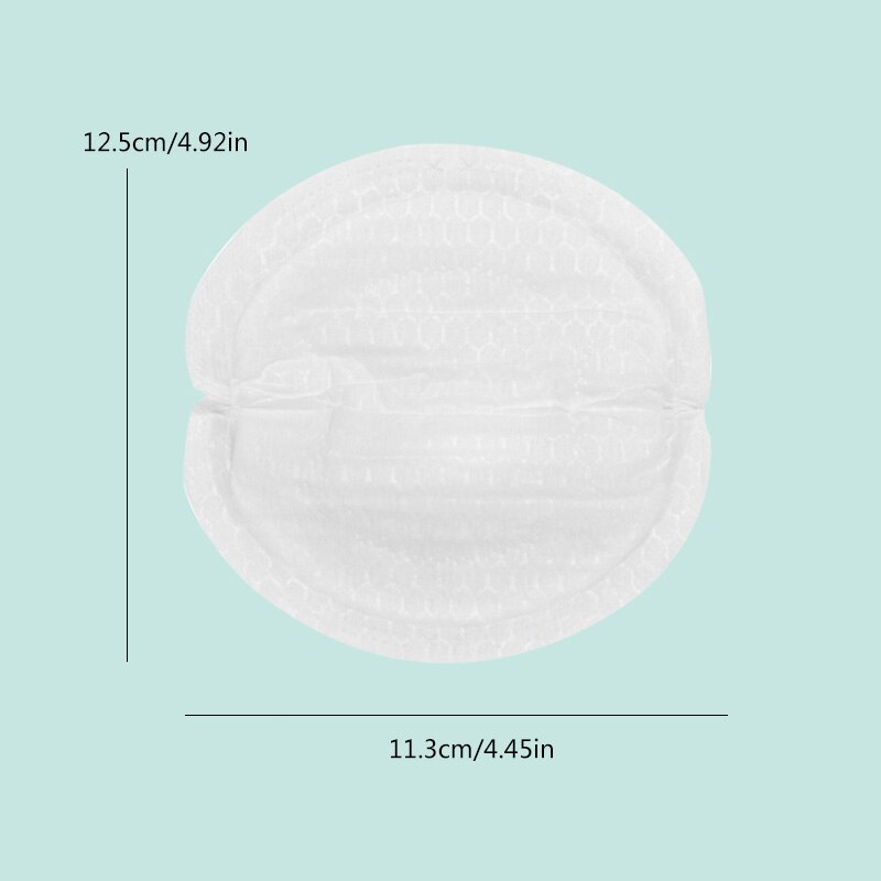 100pcs/set Pregnant Anti-Galactorrhea Pad Cotton Women Thin Summer Three-Dimensional Cotton Nursing Bra Pad Inner Pad