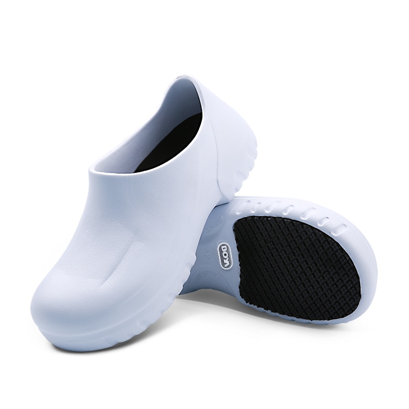 Hotel Wit Chef Schoenen Restaurant Kok Antislip Slippers Keuken Werk Olie-Proof Water-Proof Voor Platte veiligheid Schoenen