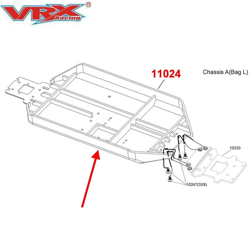 Rc auto parti di aggiornamento per vrx corse RH1001 RH1002 RH817 RH818 cobra,10969 10970 10909 10910 10917 10914 10915 11024 11023 10932