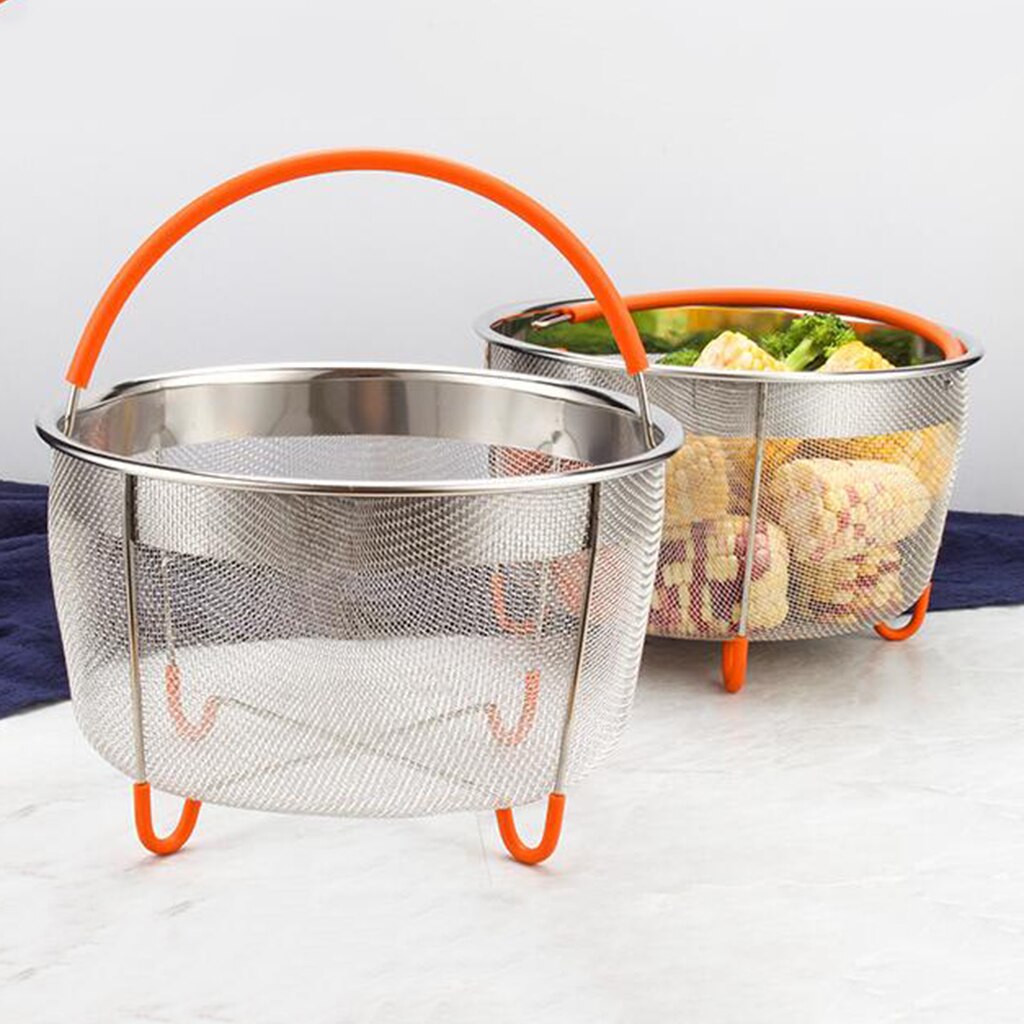 Steamer Basket Stainless Pot Instant Cooker Vegeta Grandado