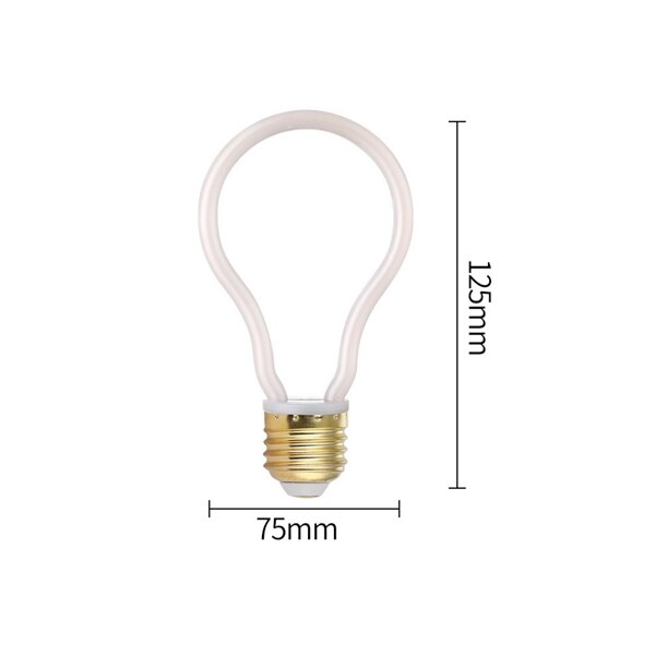 Ampoule rétro LED Edison 220V 230V E27 LED, lumière à Filament doux, lampe de maison, Ampoule à incandescence, décoration d'éclairage de: E / Clear Cover