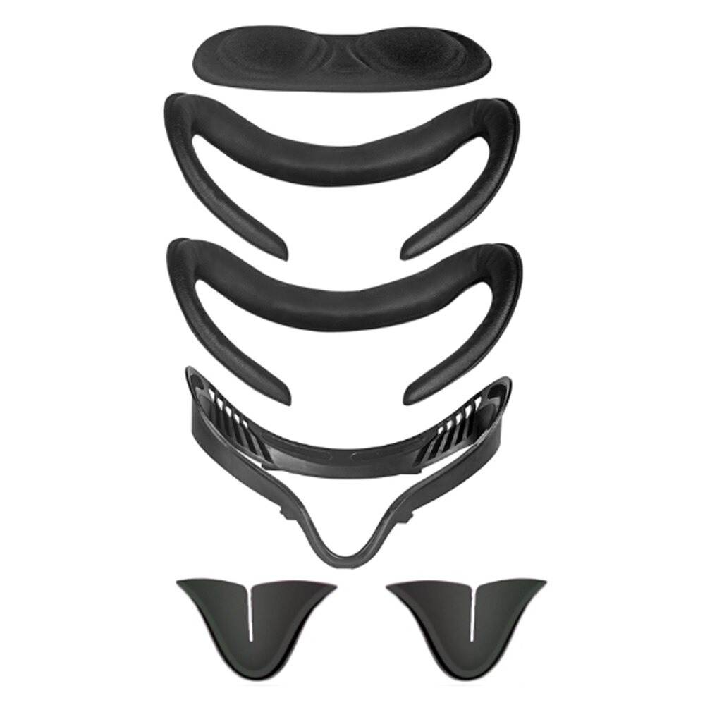 Eye Mask Cover with Holder For Oculus Quest 2 VR Accessories Light Blocking Soft PU Face Eye Cover Pad Bracket For Quest2: Default Title