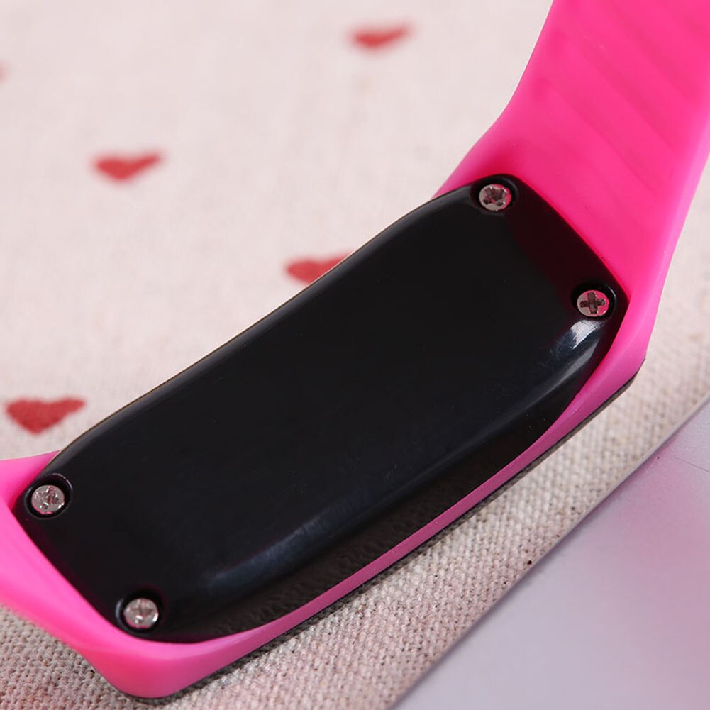 Relojes deportivos LED para mujer, de novedosa, de silicona de Color caramelo con pantalla táctil, relojes digitales, pulsera impermeable, SMA6