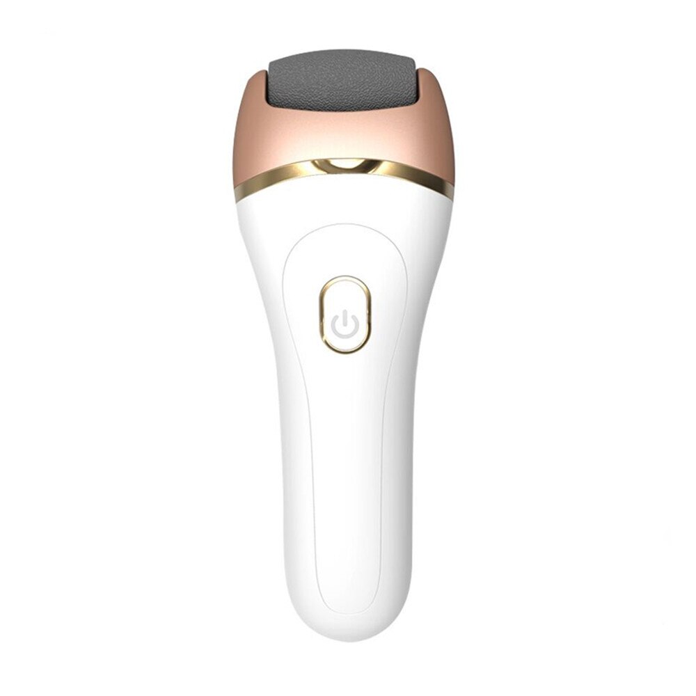 Ponceuse électrique pour les pieds, outil de soin des pieds, lime pour enlever les callosités du talon, lisse la peau comme du velours: Champagne
