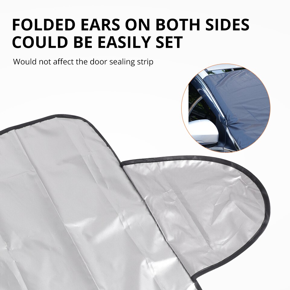 Suv Auto Zonnescherm Cover Sneeuw Ice Shield Voor Voorruit Winter Zon Auto Voorruit Voorruit Cover