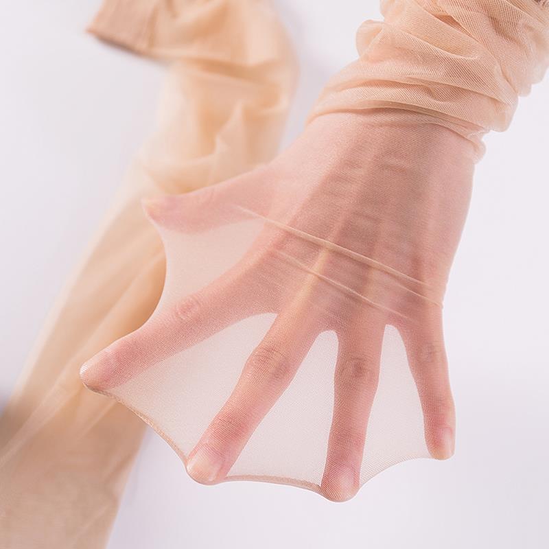 5 paar = 10 stuks Vrouwen Ultradunne Nylon Kousen Transparante Elasticiteit Dames Kniekousen Lange Sokken voor meisjes Kous