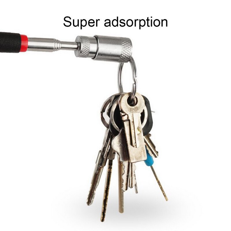 Mini Draagbare Telescopische Magnetische Magneet Pen Tool Capaciteit Voor Picking Up Moer Bout Uitschuifbare Pickup Staaf Stok