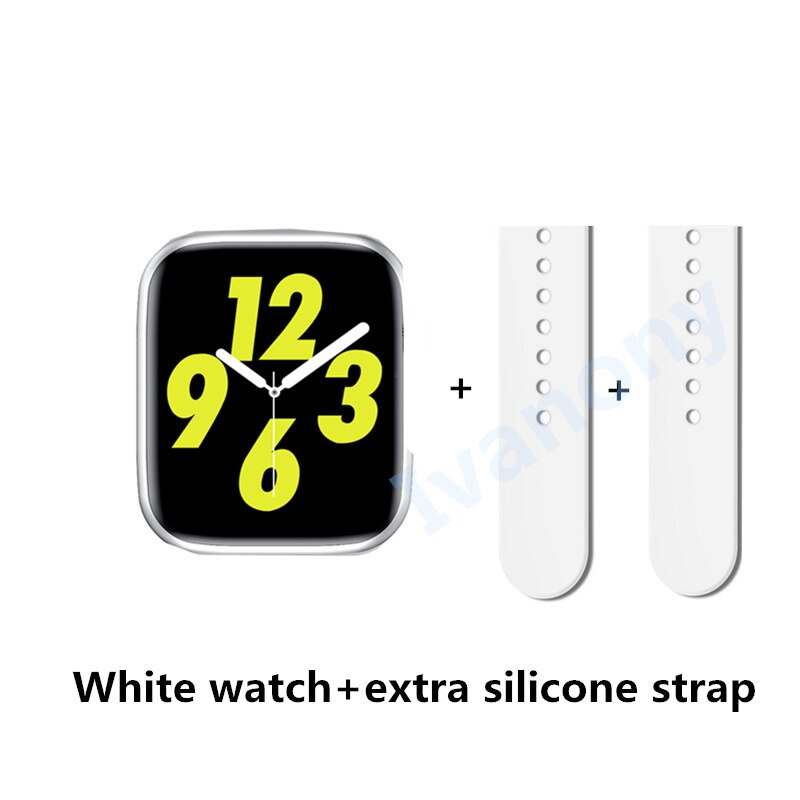 Reloj inteligente Serie 6 Bluetooth llamada reloj inteligente IWO W26 W26M 40mm/44mm ECG pantalla infinita reloj de temperatura de frecuencia cardíaca VS IWO 12: C / 40mm