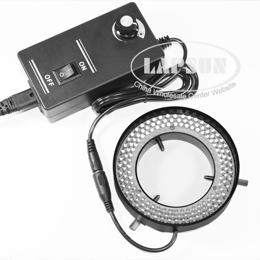Lapsun 8000K 72-47mm carcasa de Metal grande 9W/10W 144 /152 lámpara iluminadora de Anillo de luz LED para cámara de lente de microscopio estéreo industrial