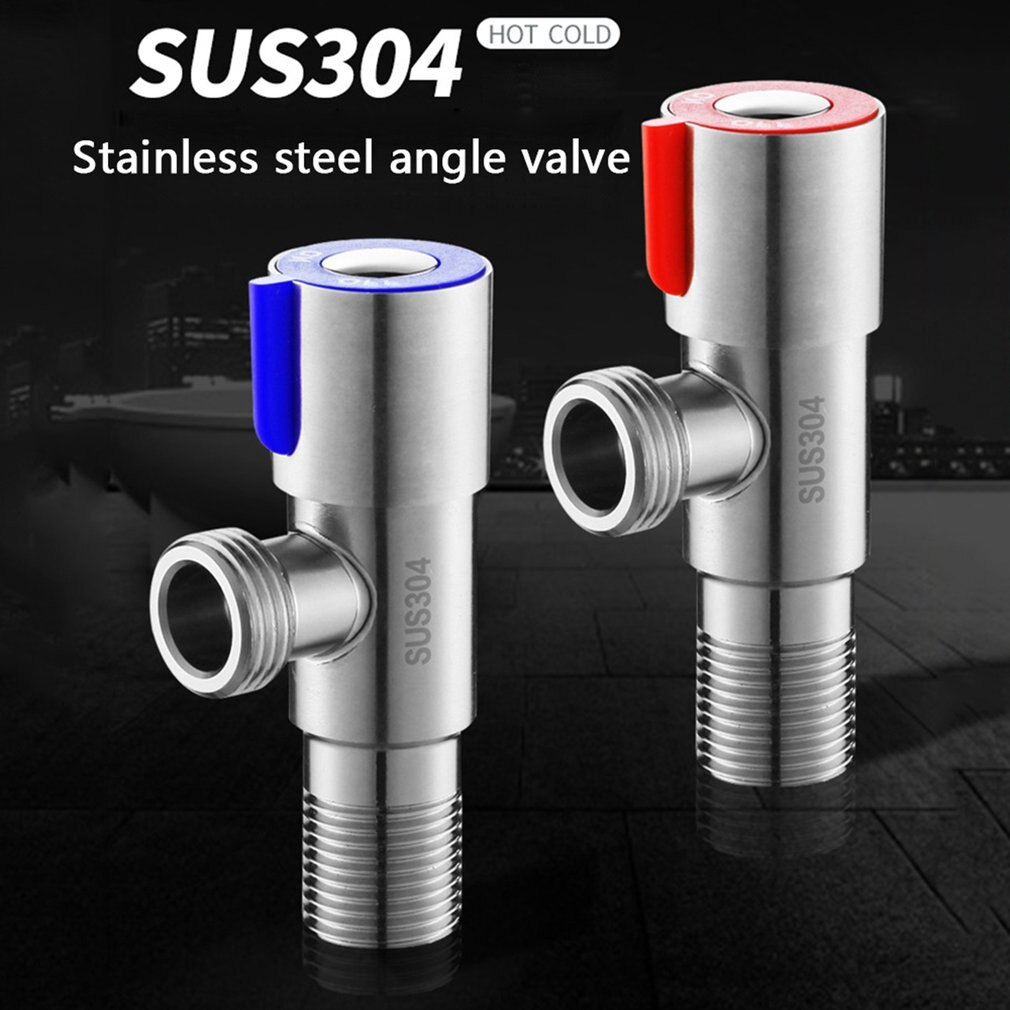 Triangle Valve Thickened Explosion proof Water Heater Stainless flexible smooth switch Special Toilet Inlet Valve Check Handle