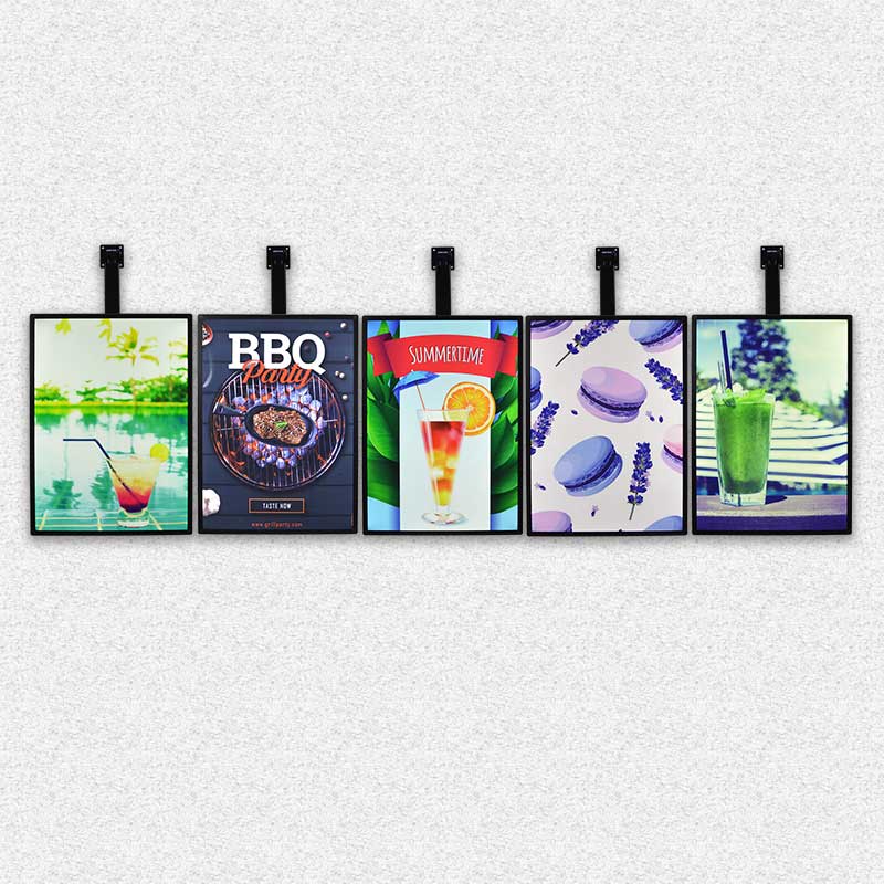 Stadion restauracja szybki jedzenie wisząca lampa tablica doprowadziło menu szyldy reklamowe