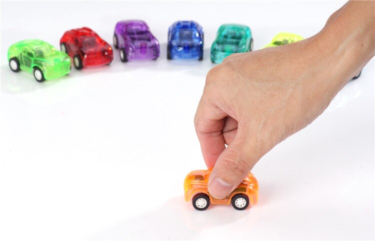 Børn børn dreng pige lastbil køretøj mini lille pull-back bil legetøj xmas