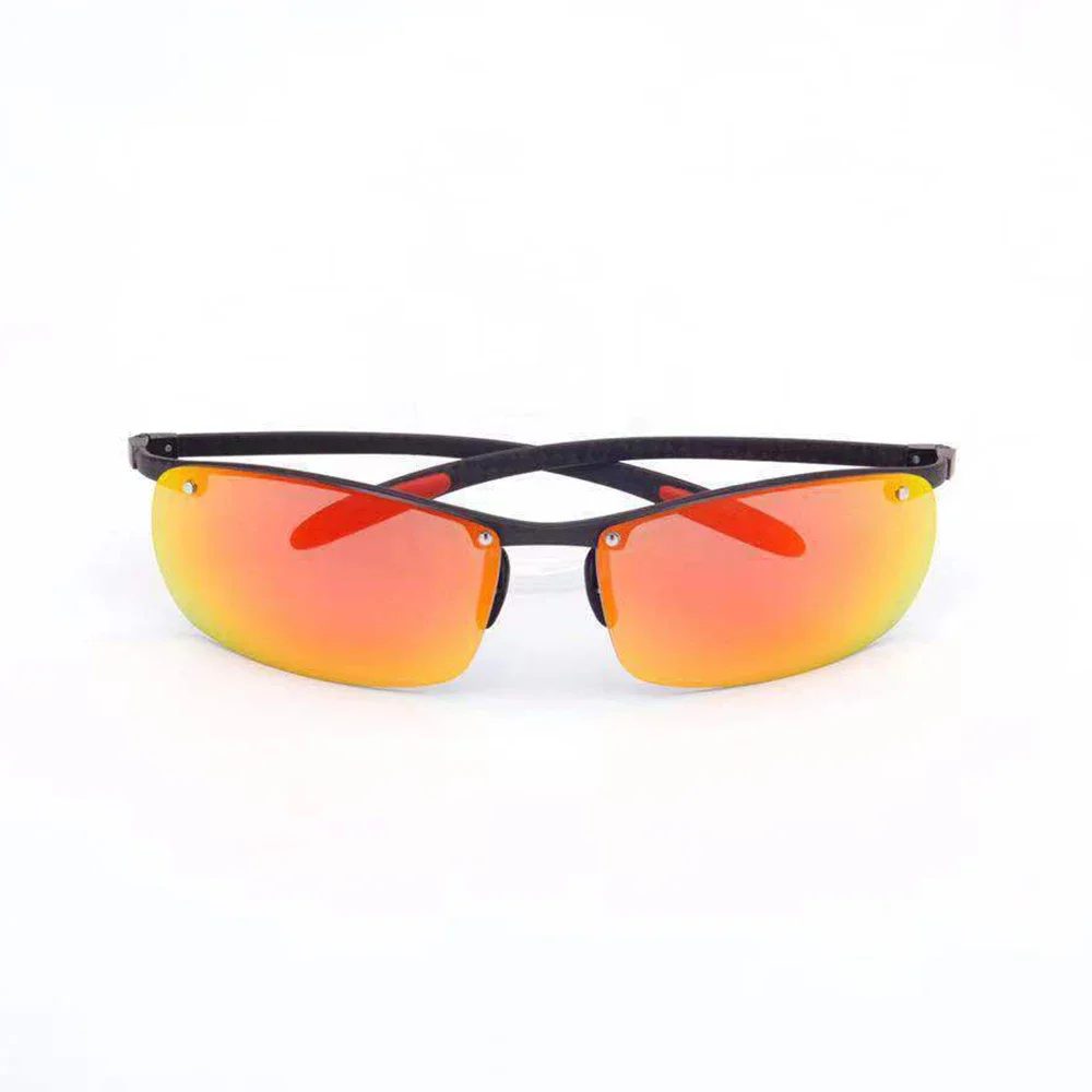 Dropshipping occhiali da suola in fibra di carbonio completi UV400 occhiali da suola sportivi polarizzati ciclismo guida pesca antiriflesso Gafas De Sol