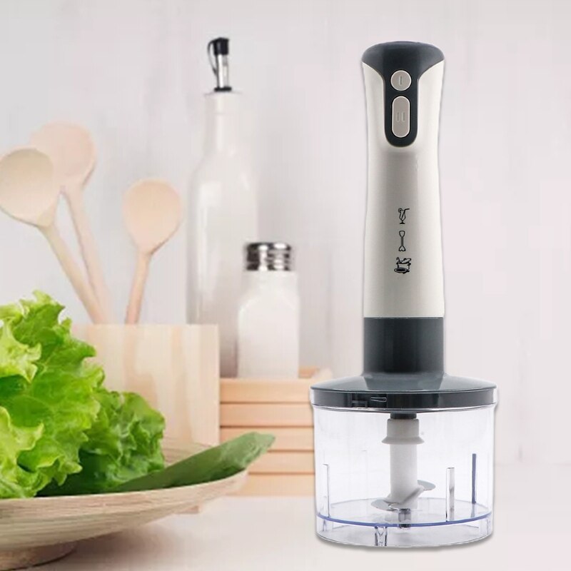 Electric Immersion Hand Blender Stick Mixer 600W EU Plug One-Touch Control