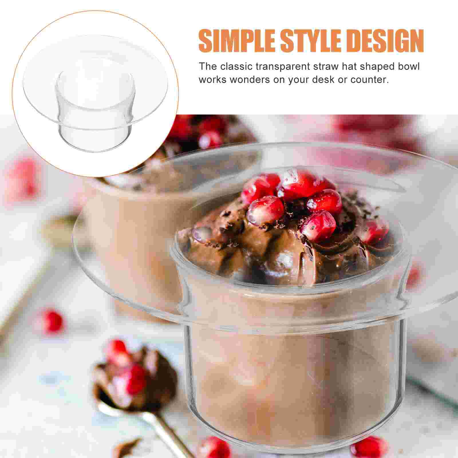 1pc Simple Safe Functional Fruit Bowl Salad Bowl Yogurt Bowl for Kitchen Restaurant Home