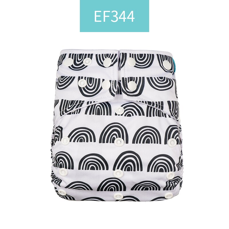 Happyflute Ecological Diapers Washable Reusable Baby Panties Toddler Cloth Diaper Fit 8-20kg Baby: big diaper EF344