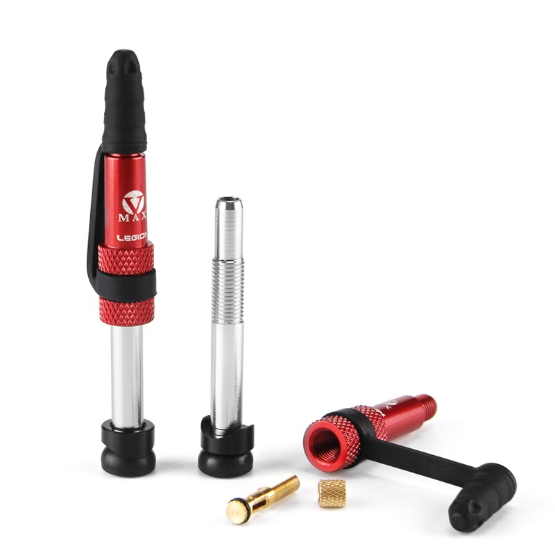 76mm MTB Rower Szosowy Przedłużacz Wentyla Ultralekki Aluminium Tubeless Presta Z Nakrętką
