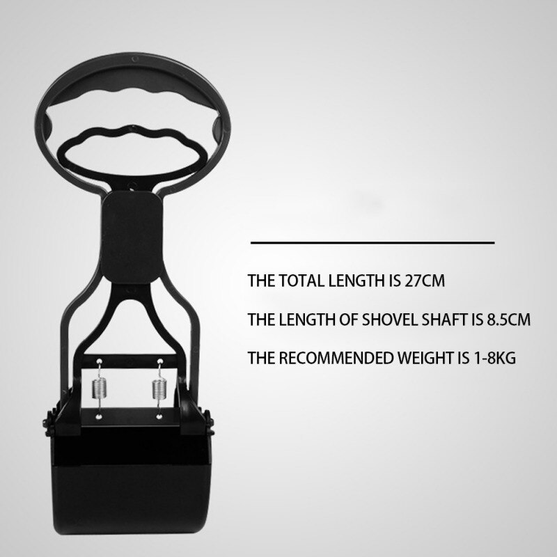 Pet Poop Clip Long Handle Stool Shovel Toilet Picker #