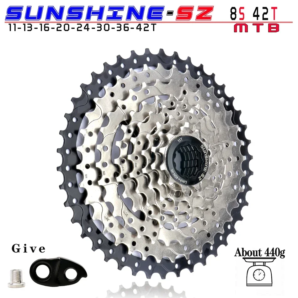 Stalshine-Pignon de roue libre VTT, cassette de vélo, 8 vitesses, 9 vitesses, 10 vitesses, 11 vitesses, 12 vitesses, 11T-32T, 36T, 40T, 42T, 46T, 50T, 52T, HG roue libre pour WinterMANO/SRAM: Rouge