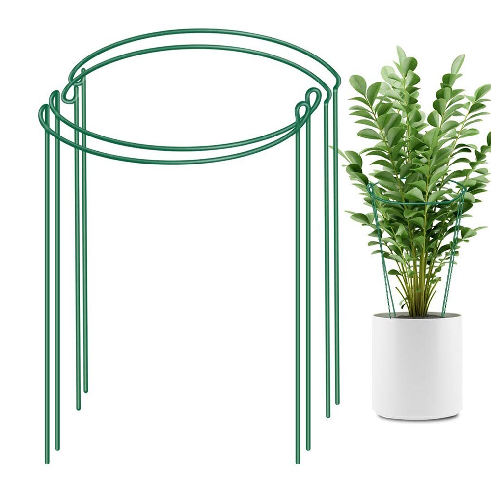 Support circulaire pour plantes de jardin | 2 pièces, Supports de Support circulaire pour plantes de jardin, Cage pour fleurs de roses, fournitures de jardin