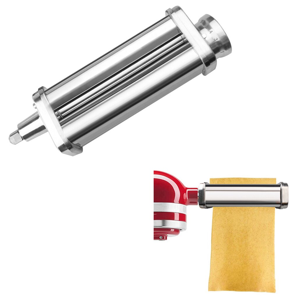 Pasta Hersteller Edelstahl Pasta Spaghetti Rolle Stand Typ Rührgerät Nudel Presse Befestigung Küche Werkzeug Für KitchenAid