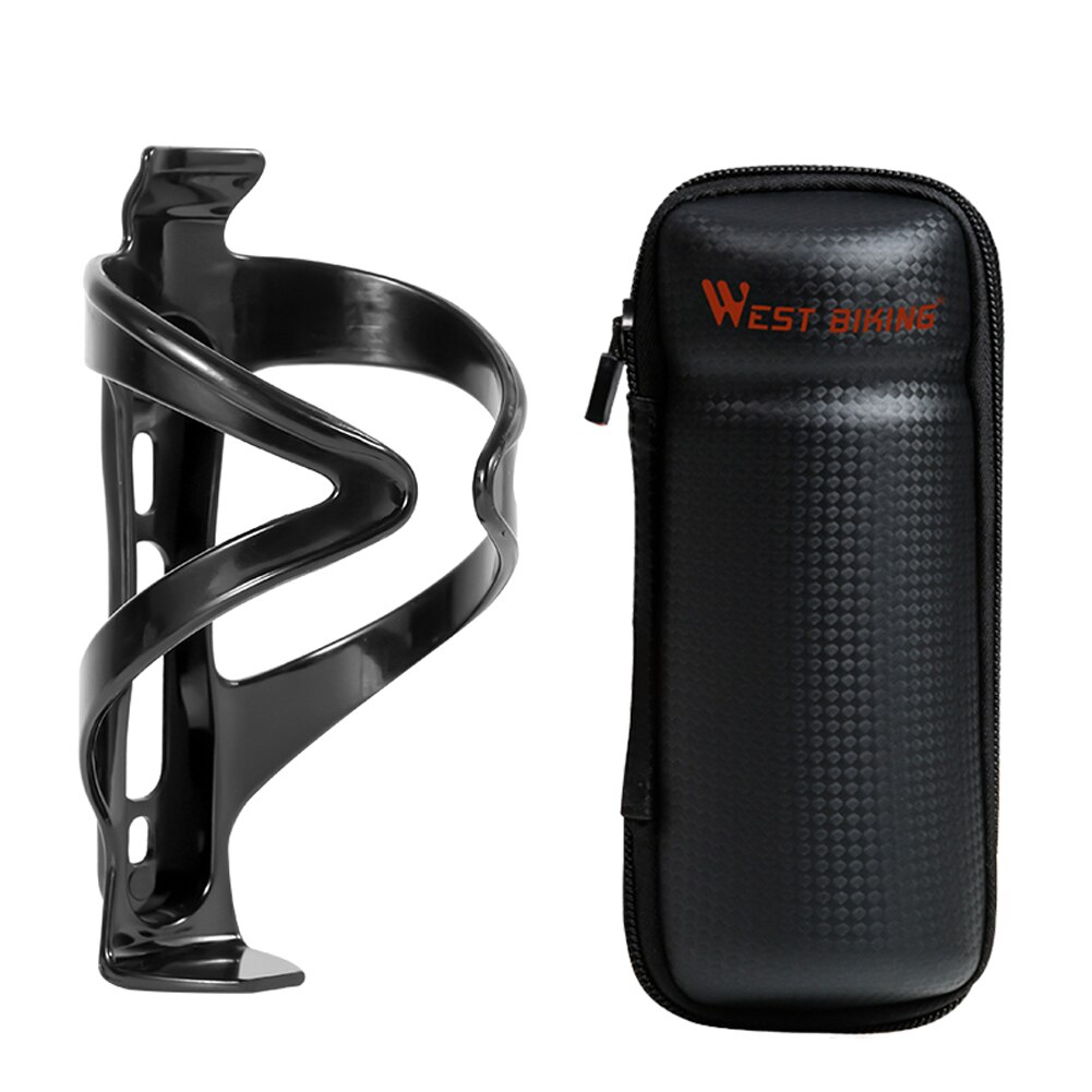 WEST BIKING Bottle cage MTB Bike Storage Box Apply Bottle Cage Cycling Tool Kettle Frame Bottle Holder Cycling tool canister: type 1 carbon