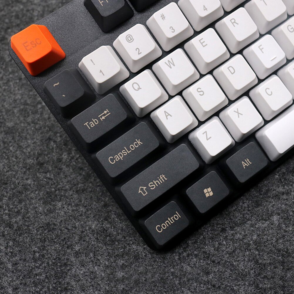 Juego de teclas universales ergonómicas para teclado mecánico Cherry MX, accesorios para teclados, 108 Uds.