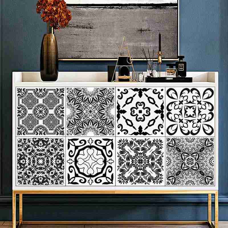15*15cm keuken olie- en waterdicht badkamer sticker trap stereo meubel sticker keramische tegel sticker decoratie wa  h6 m 1