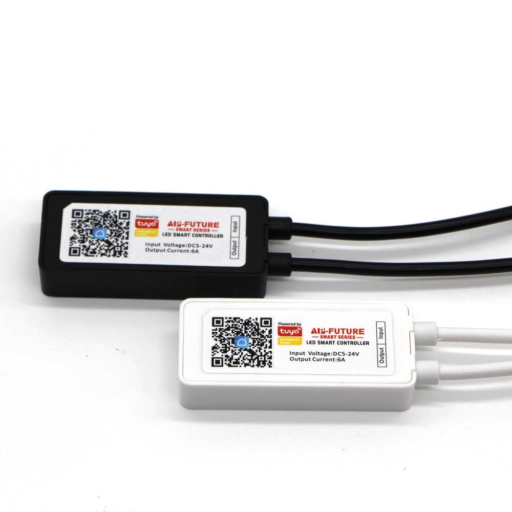 Tuya WiFi APP smart mini USB LED controlador DC5-24v 6A Multi cambio de color con temporizador modos para 5V 2835 5050 RGB tira de luz