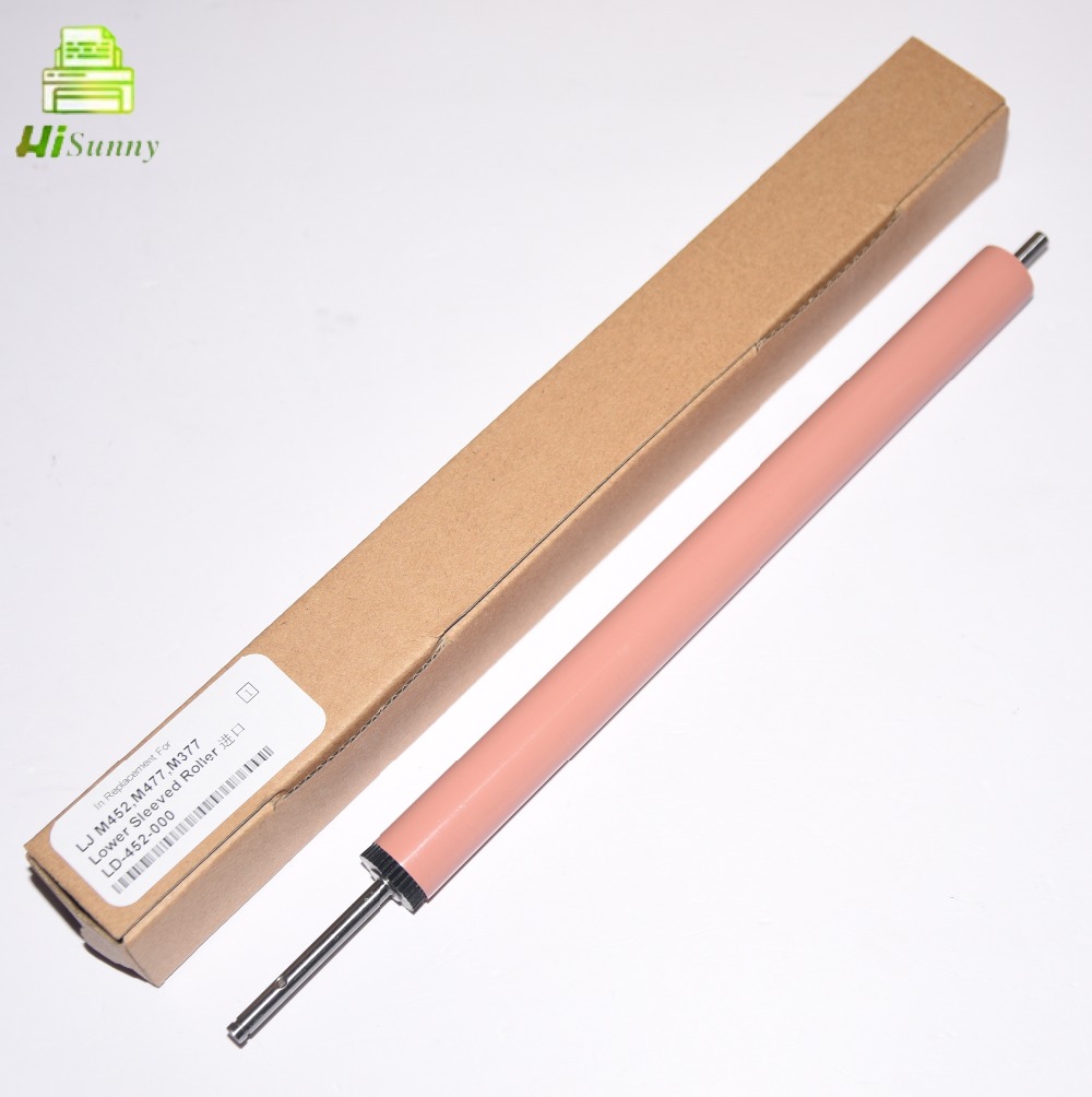Rodillo de presión de manga inferior para impresora HP 377, 477, 452, M377, M477, M452, M377dw, M477fdn, m47fdw, M477fnw, M452dw, M452nw, 2 unidades