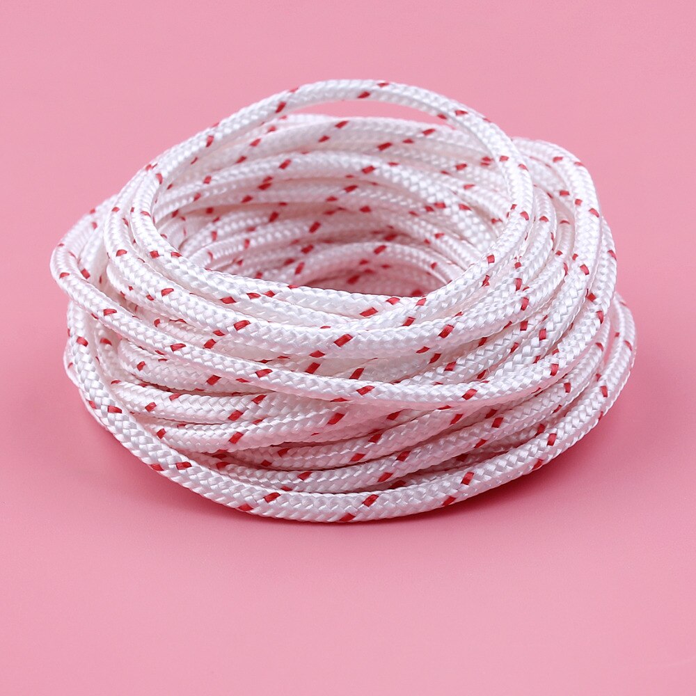 3mm x 5000mm cuerda de arranque para Husqvarna 50 51 55 136, 137, 141, 142, 268, 272, 340, 345 346XP 350 de 365 pieza de recambio de motosierra