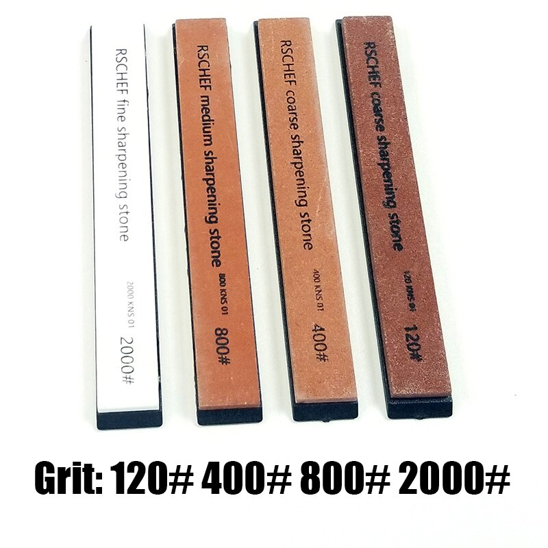 knife shapener kitchen sharpener 360 sharpener iron steel angle steel band stone sharpening stone: 4 stones C