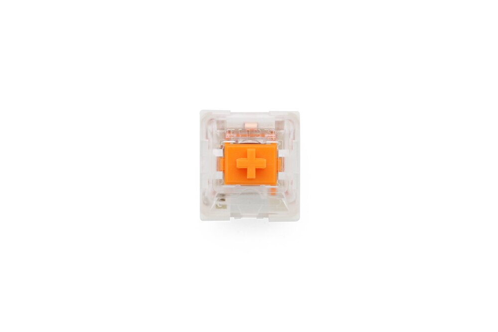 Novelkeys x kailh sherbet switch 3 pin 2 pin rgb smd clickbar orange 45g force mx stem switch för bakgrundsbelyst mekaniskt tangentbord 50m