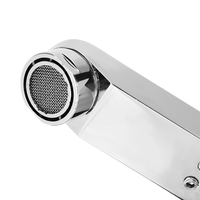 1 PC Chrome Copper Water Faucet Single Handle Cold Water Mix Faucets Wash Basin Sink Tap For Home Kitchen Bathroom