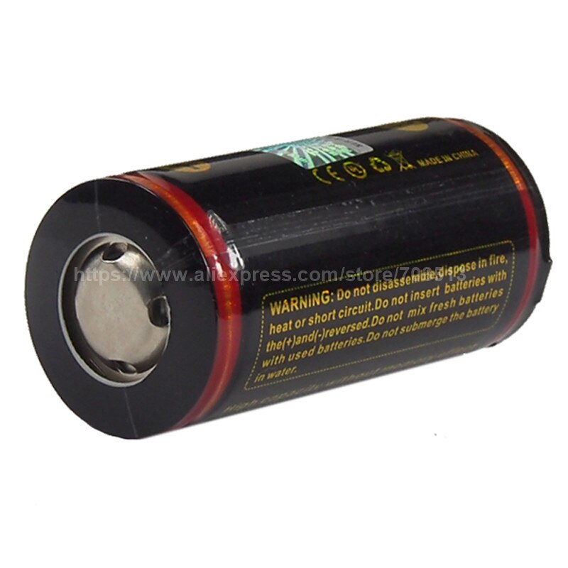 TrustFire 32650 3.7V 6000mAh Rechargeable Li-ion 32650 Battery With PCB
