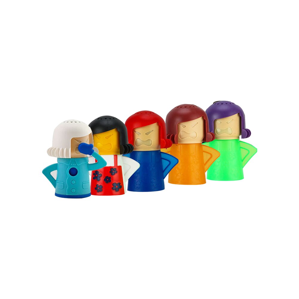 Home Kitchenware Deodorizer Microwave Refrigerator Cleaning Angry Mom Decoration Oven Steam Cleaner Disinfecting Household