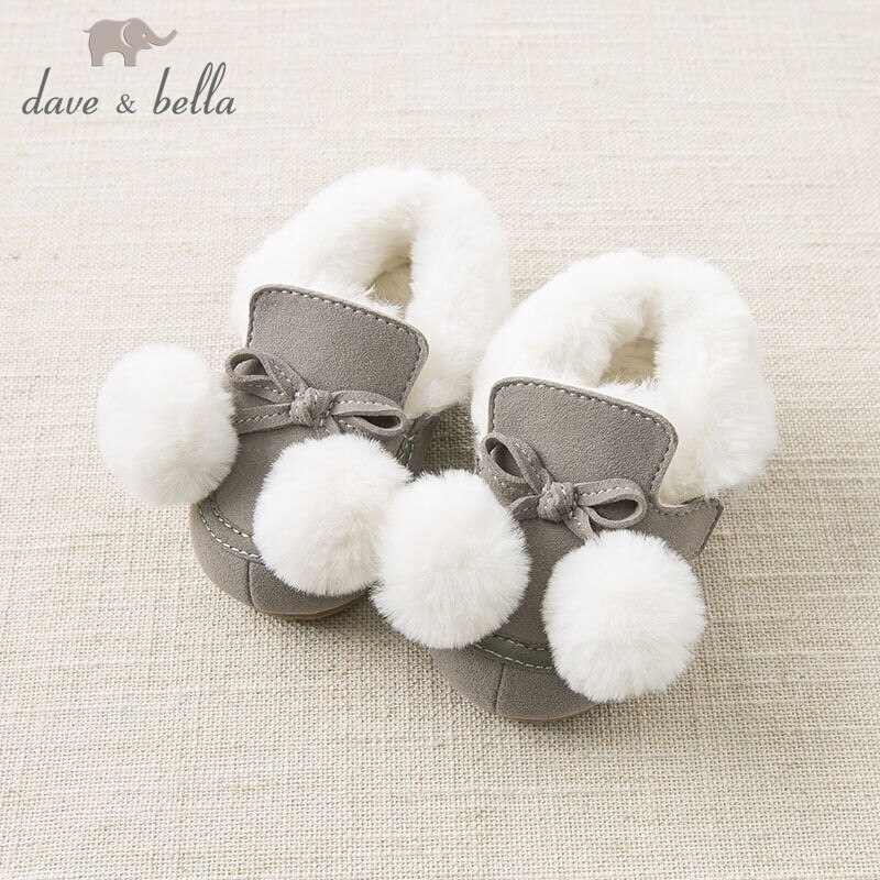 DB8792 Dave Bella autumn winter baby boy girl casual shoes brand shoes children winter shoes warm shoes