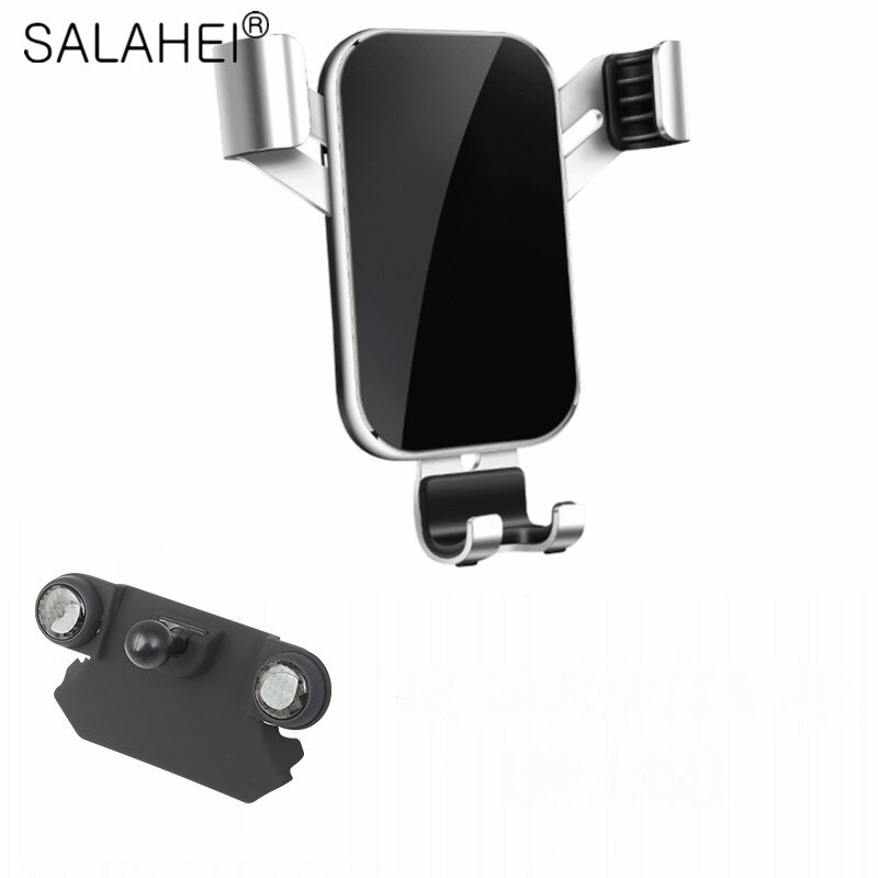 Car Phone Holder For PORSCHE 718 Boxster Car Phone Holder Interior Dashboard Holder Cell Stand Car Accessories Phone Holder: silver